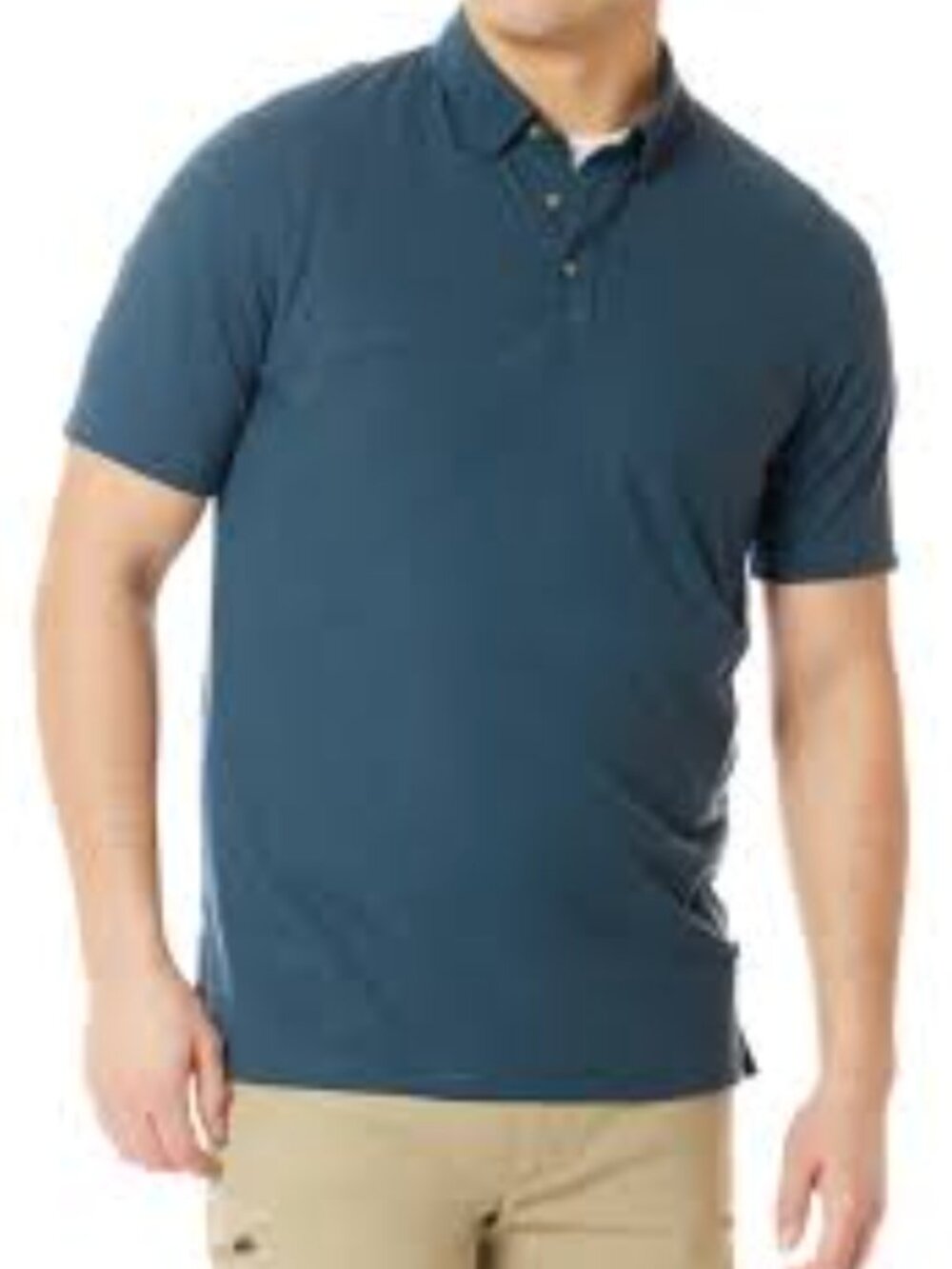 UB Tech Men's Performance Short Sleeve Polo Slate Blue XL